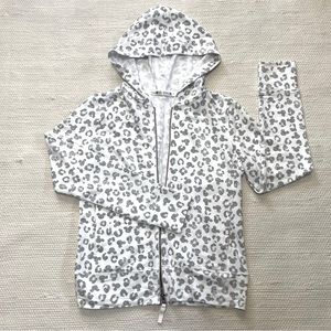 Uniqlo x Disney Mickey Zip Hoodie Sweatshirt White Size S